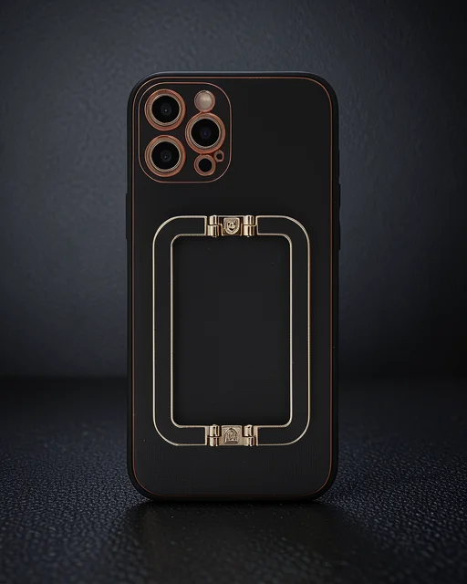 Apple İphone 12 Pro Max Kılıf Coco Elit Kapak - Siyah