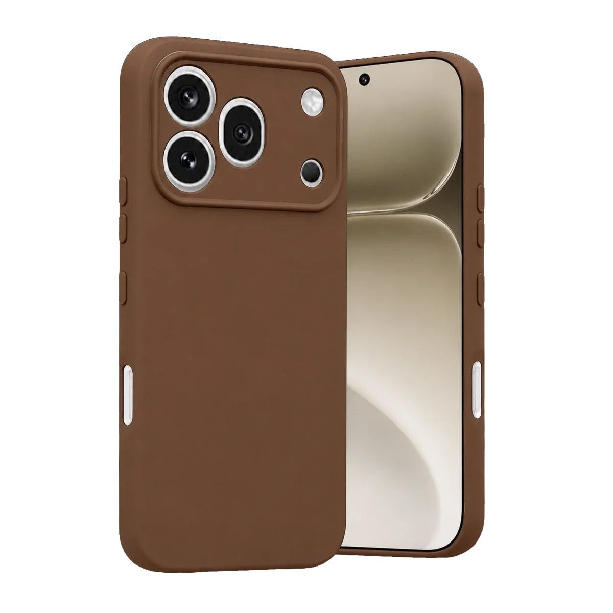 Huawei Honor 600 Pro First Silikon - Kahverengi