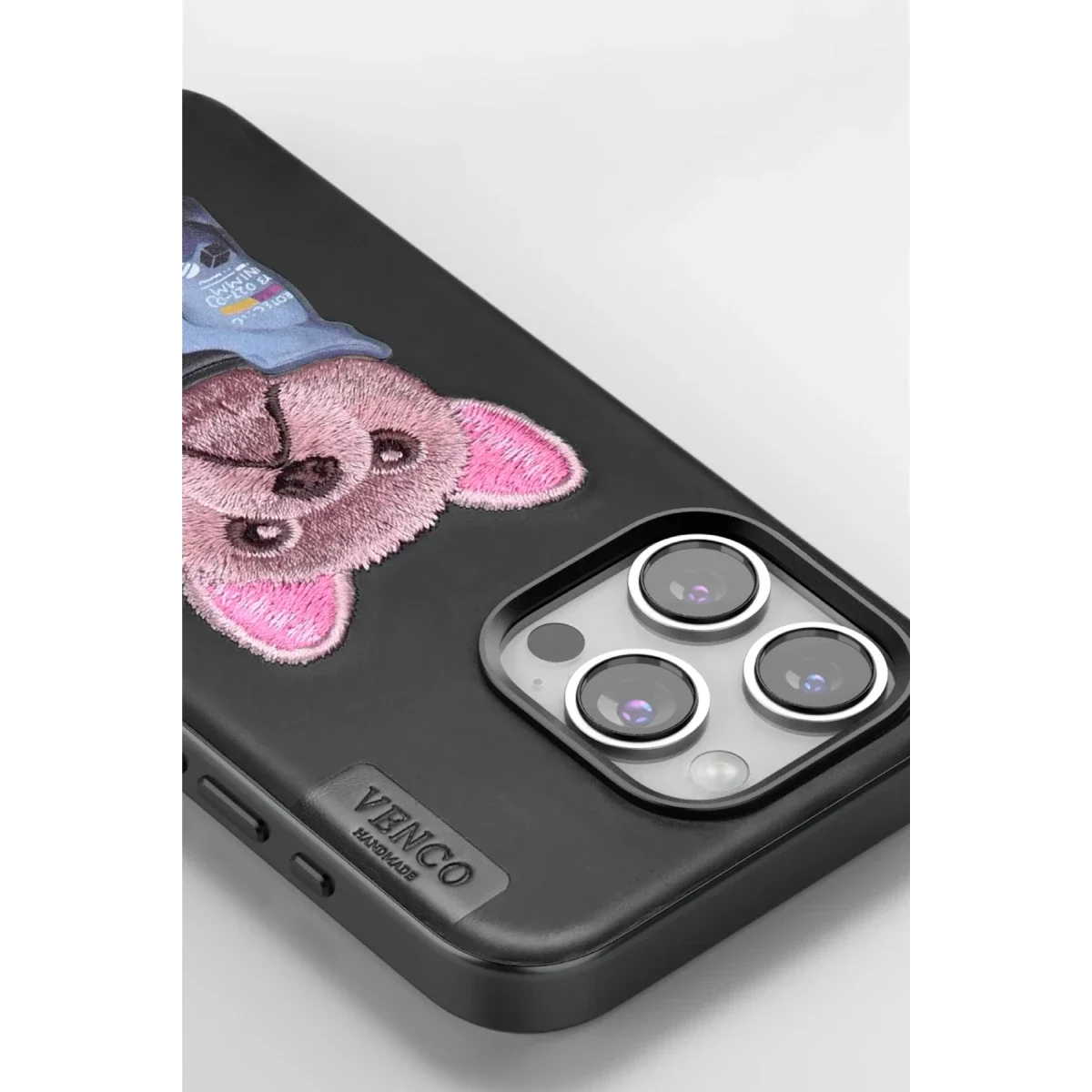 Venco Apple iPhone 11 Cute Desenli Kapak - Siyah görsel 3
