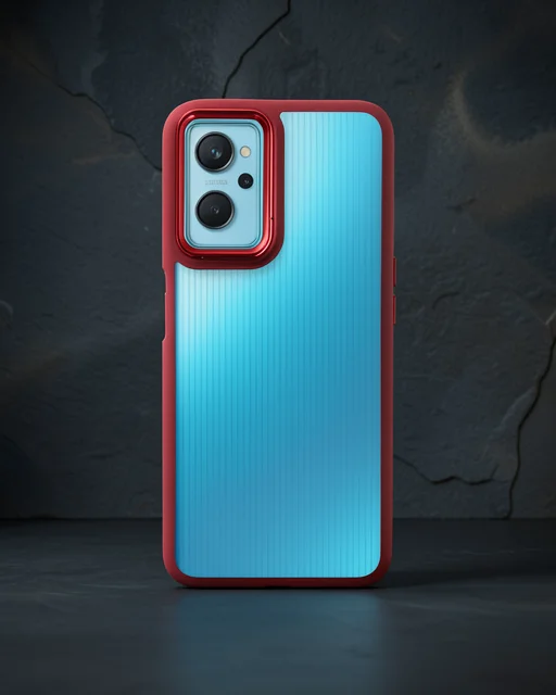 Realme 9i 4g Kılıf Dora Kapak - Kırmızı