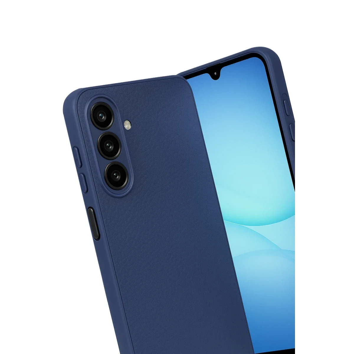 Samsung Galaxy A17 5G Thermax Silikon Kılıf - Lacivert görsel 2