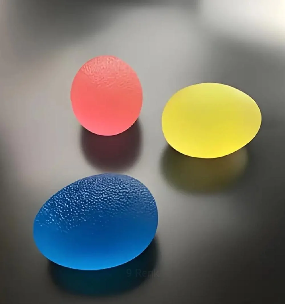 Silikon El Egzersiz Topu | Dayanıklı, Ergonomik ve Rahat Kullanım görsel 3