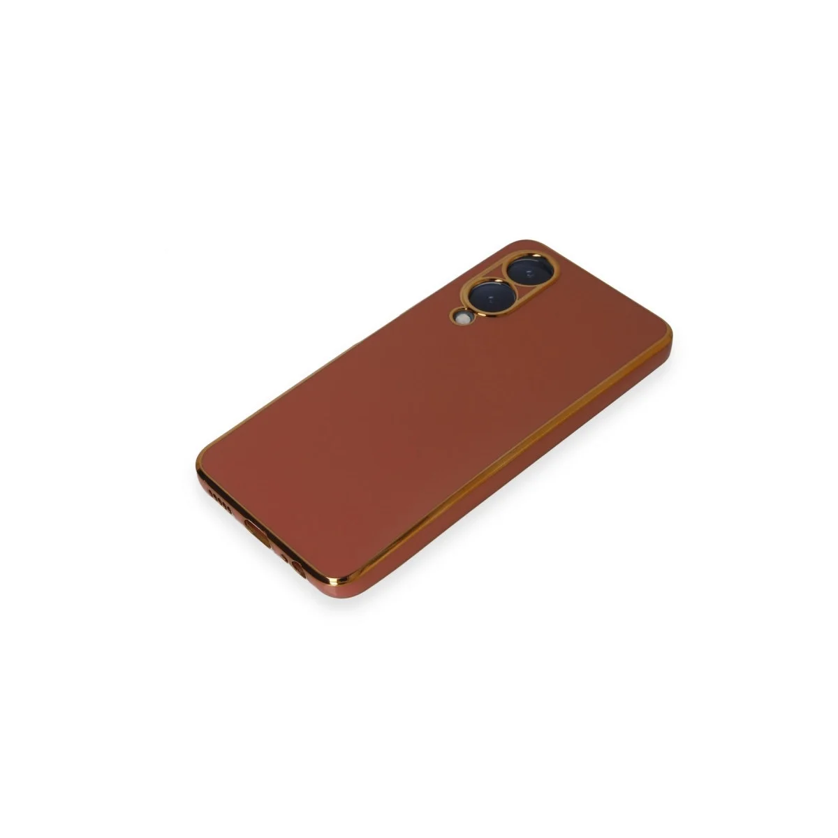 Vivo Y17s Kılıf Volet Silikon - Kırmızı görsel 4
