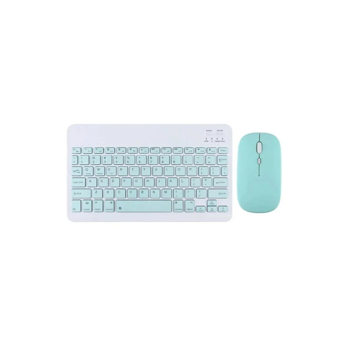 KYB71 Kablosuz Türkçe Q Klavye Mouse Set - Açık Yeşil