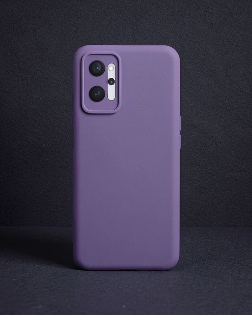 Realme 9i 4g Kılıf Nano İçi Kadife Silikon - Mor