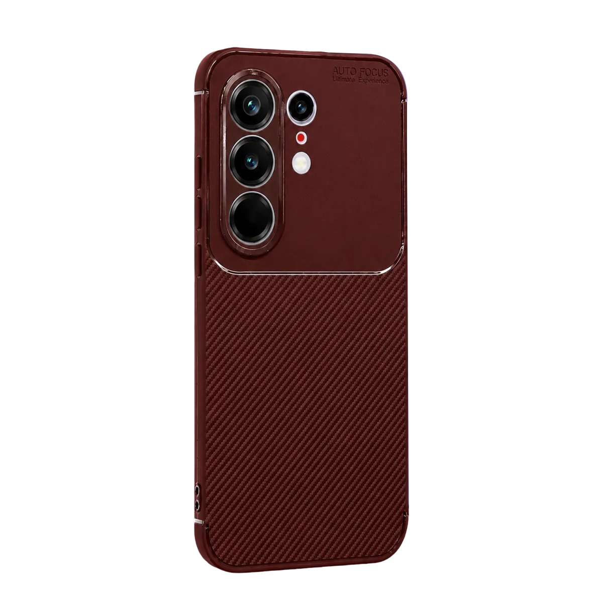 Tecno Camon 50 Pro 5G Auto Focus Karbon Kapak - Bordo görsel 3