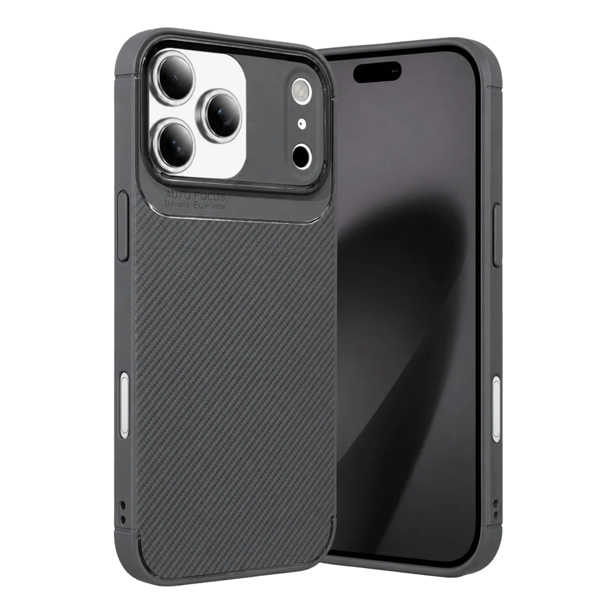 Apple İphone 17 Pro Max Auto Focus Karbon Kapak - Koyu Yeşil görsel 4