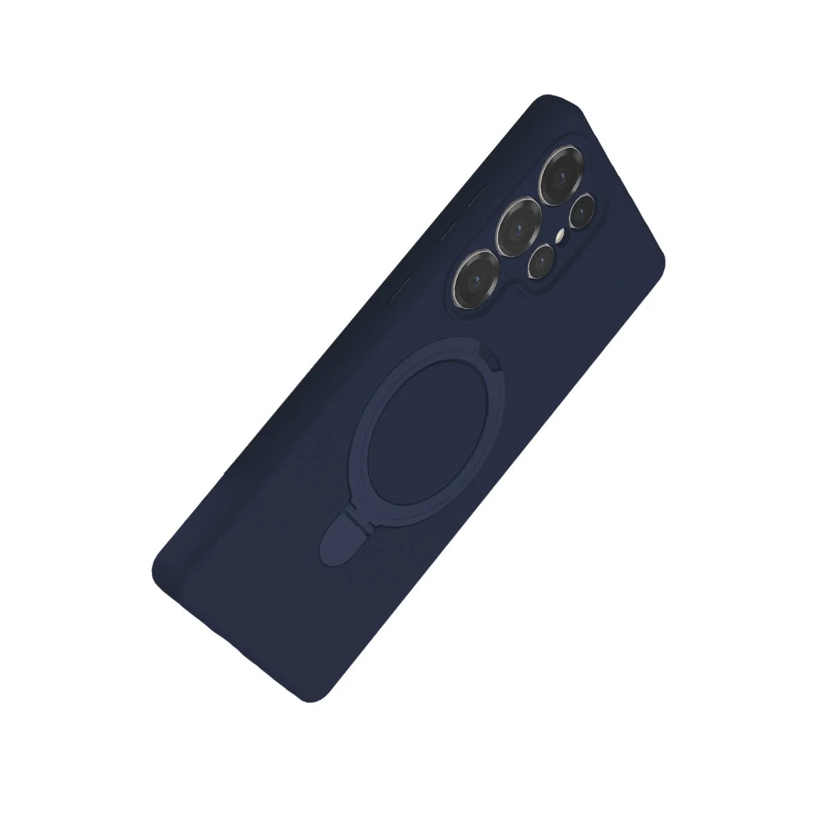 Samsung Galaxy S24 Ultra Regal Magsafe Standlı Kapak - Lacivert görsel 3