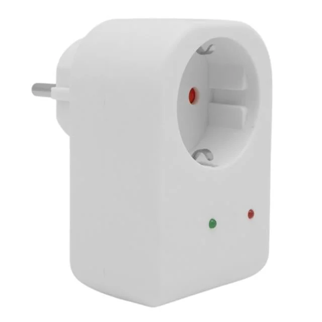 PM-18521 Durum Ledli Akım Korumalı Tekli Priz 16 Amper - 3500 Watt Tekli Beyaz görsel 5