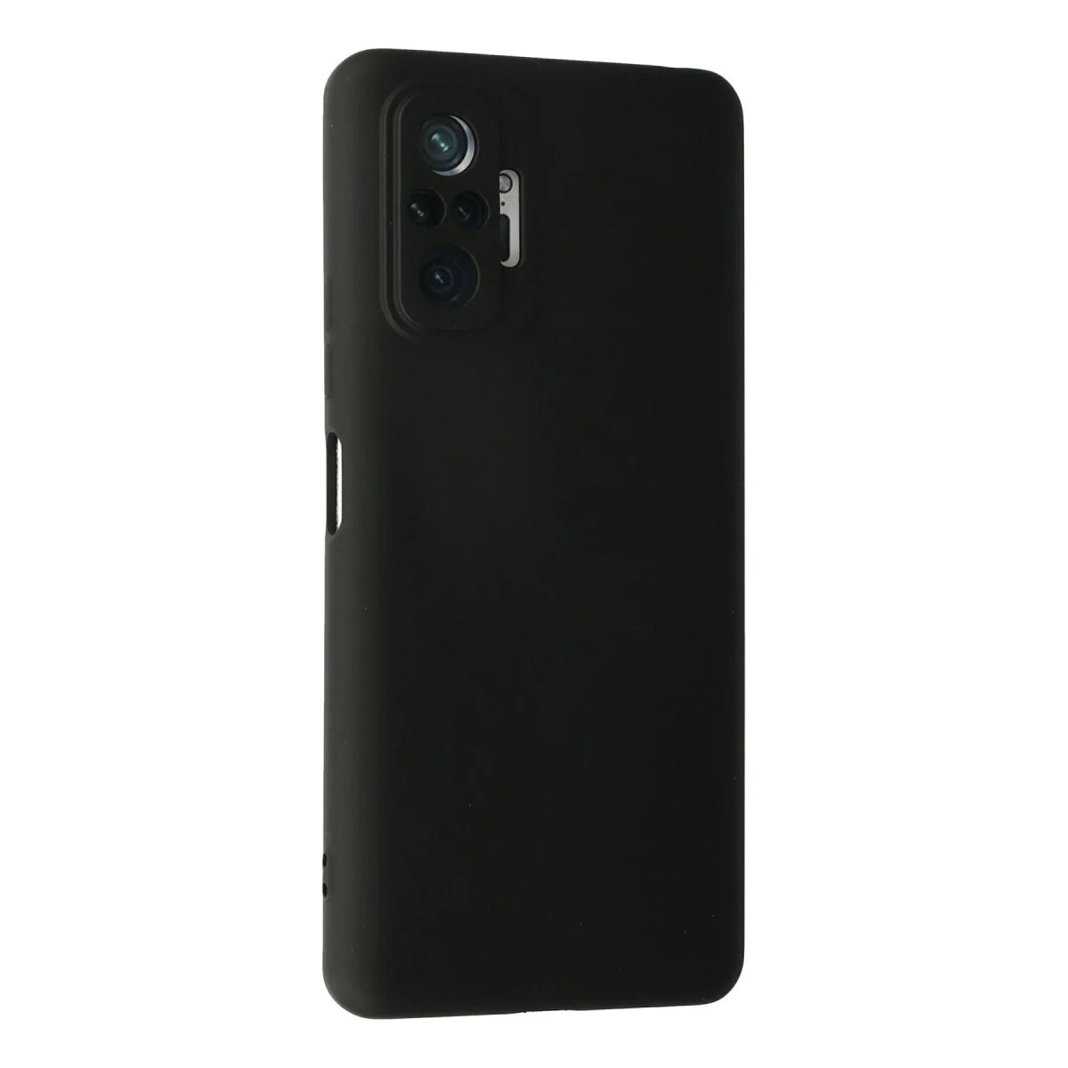 Xiaomi Redmi Note 10 Pro Kılıf Nano İçi Kadife Silikon - Siyah görsel 2
