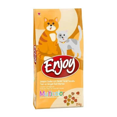 Multi Color Yetişkin Kedi Maması 15 Kg