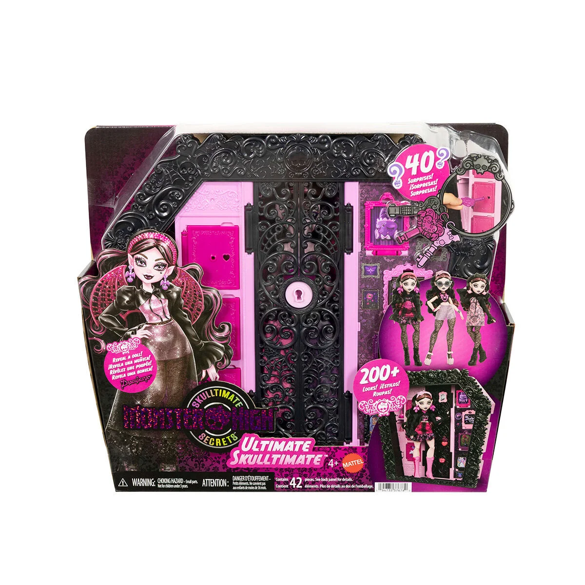 JMG63 Monster High Draculauranın Muhteşem Havalı Dolabı görsel 5