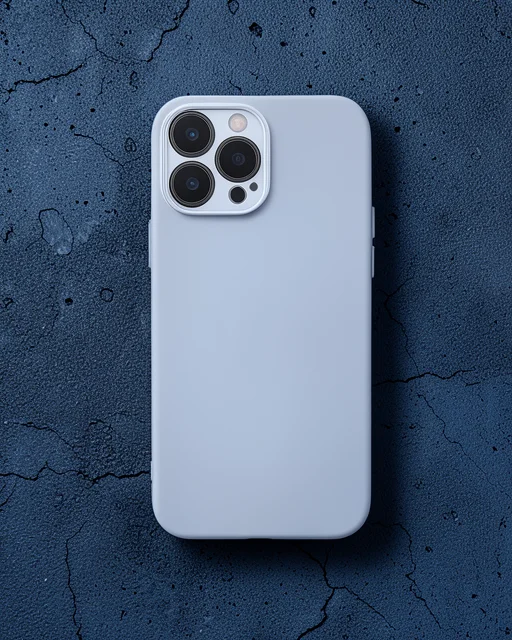 Apple İphone 13 Pro Kılıf Nano İçi Kadife Silikon - Sky Blue