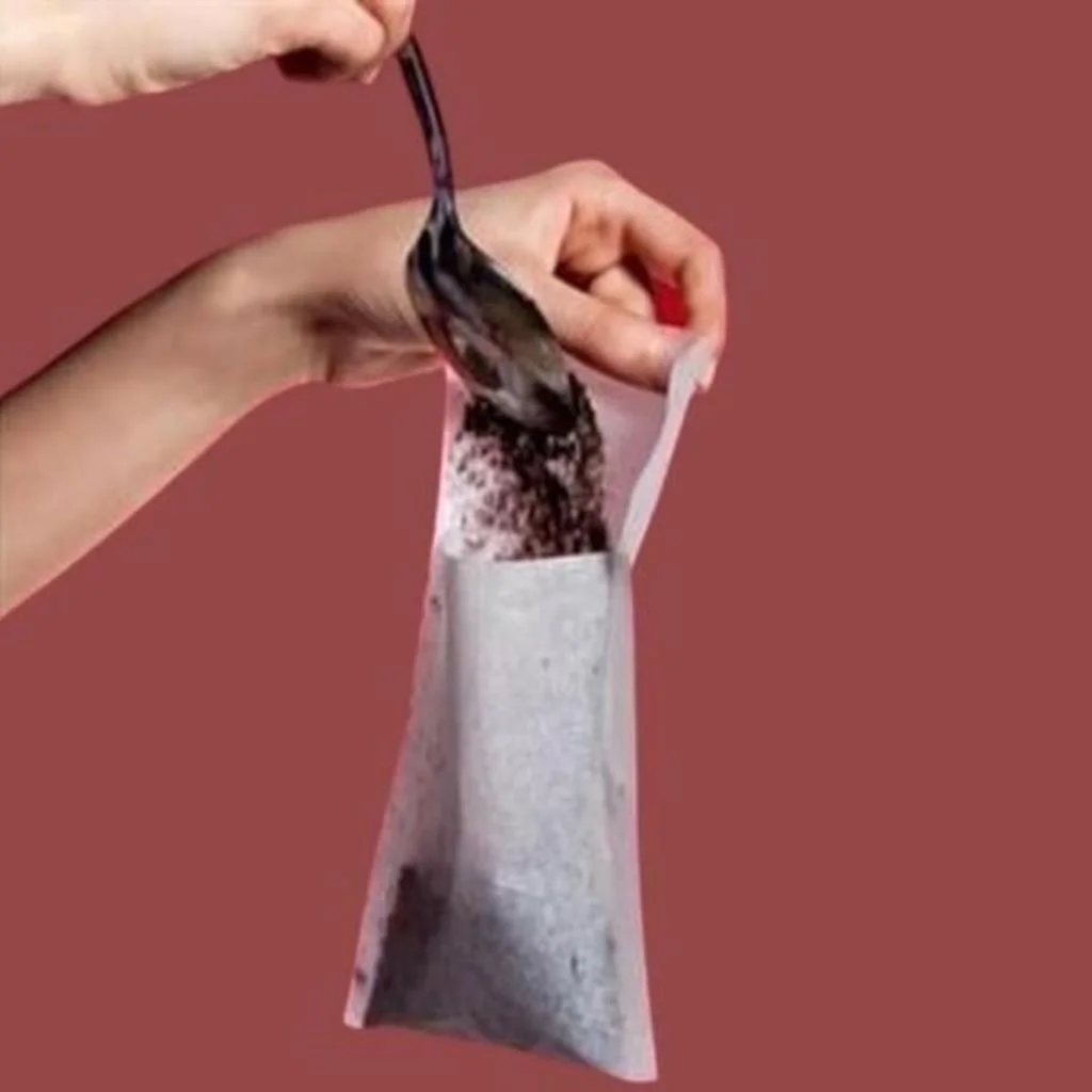 26 Adet Pratik Kullan At Çay,Bitki Çayı,Filtre Kahve Demleme Poşeti Süzgeci görsel 2