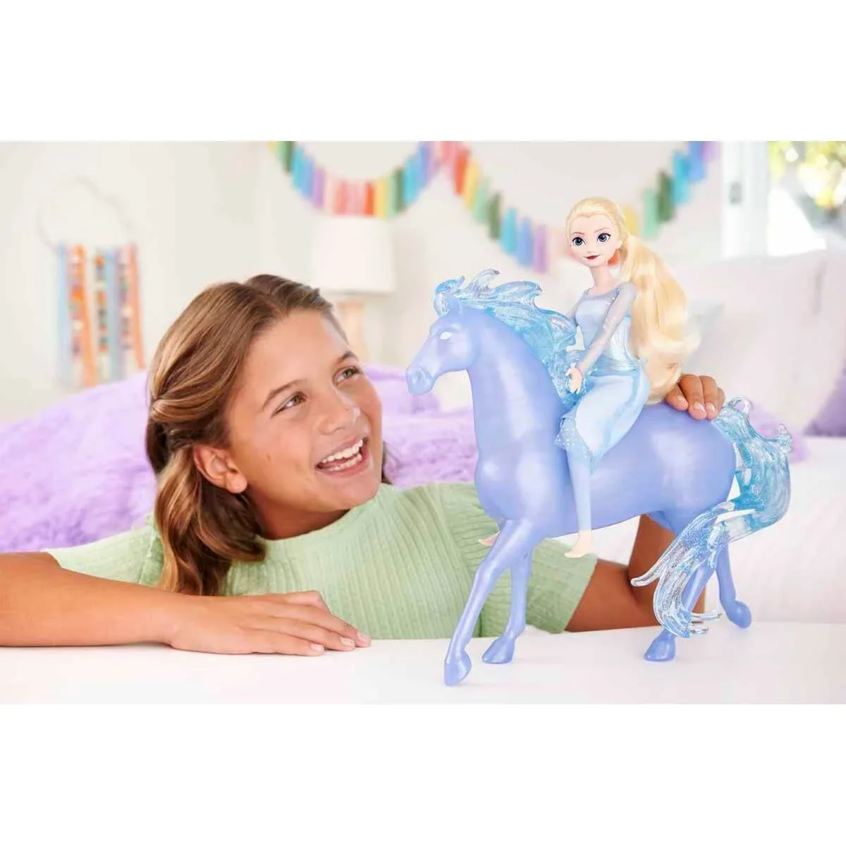 HLW58 Disney Frozen II Elsa ve Güzel Atı Nokk görsel 3