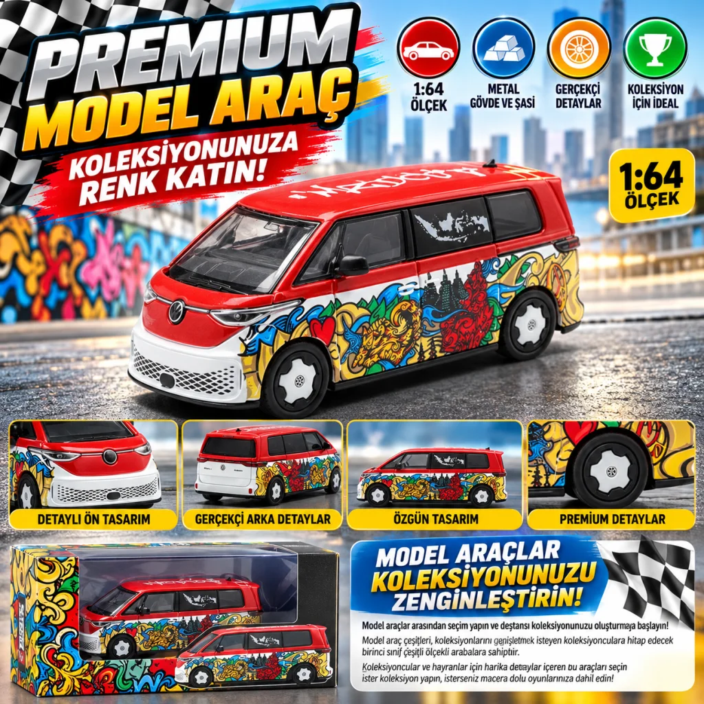 1/64 Volkswagen ID. Buzz Mizu Design