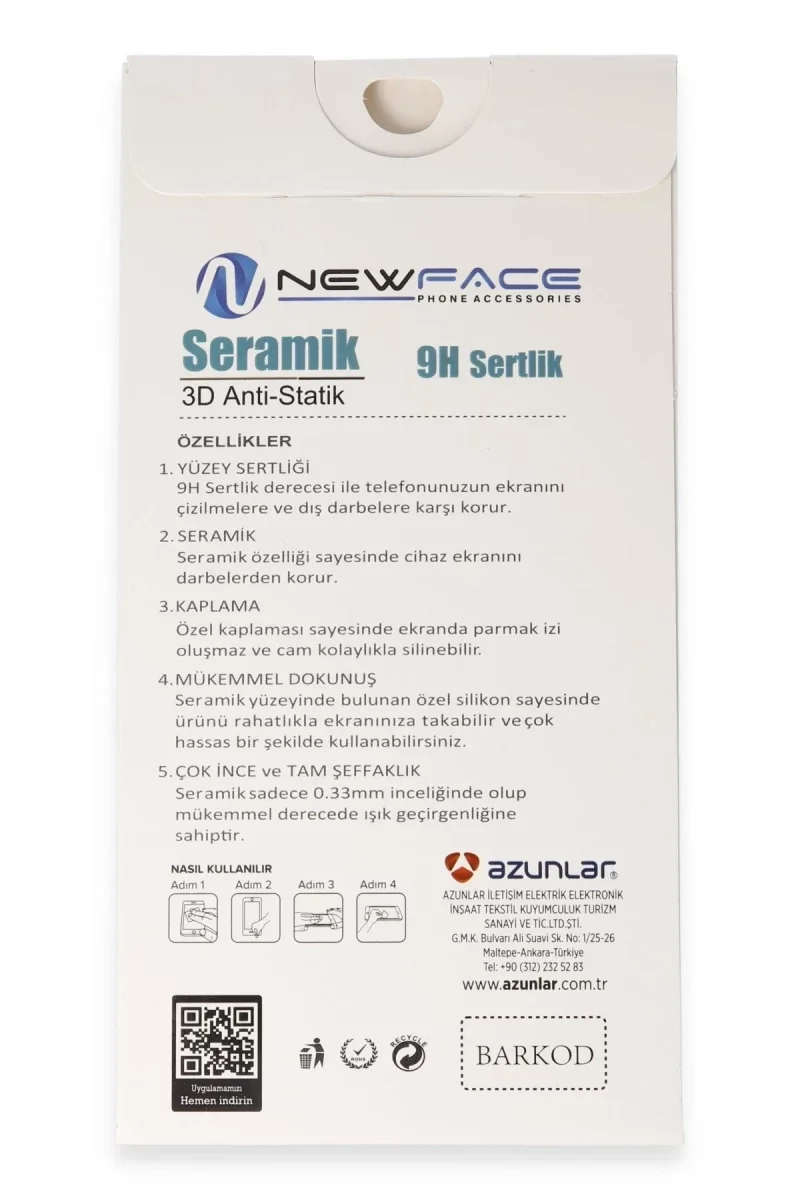 Samsung Galaxy A36 3D Antistatik Serak Nano Ekran Koruyucu görsel 3