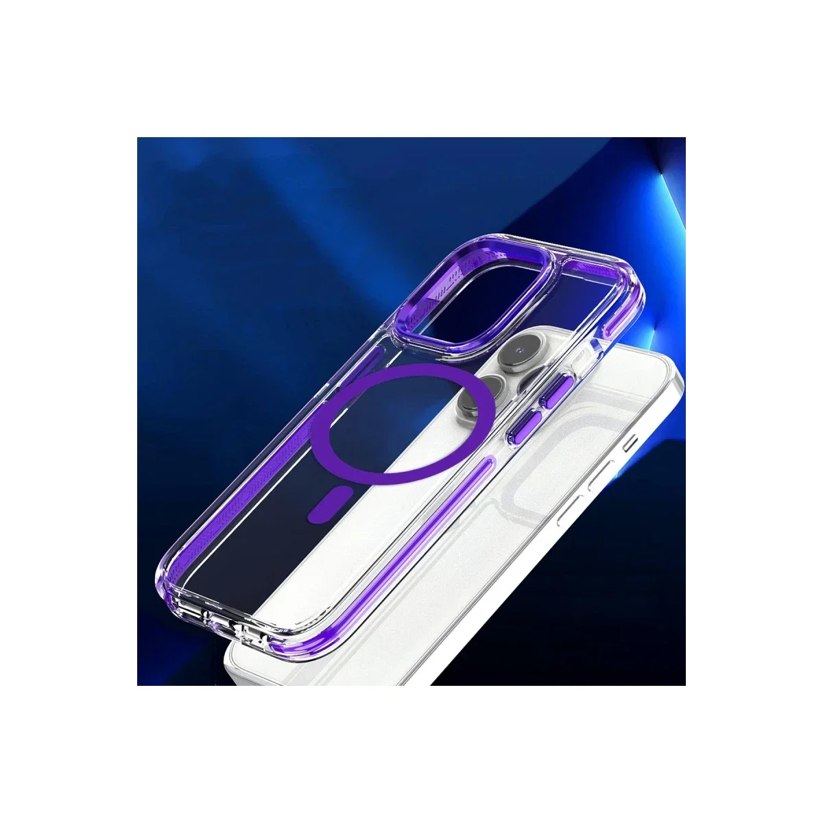 Joko Apple iPhone 15 Pro Max Bella Magsafe Kapak - Derin Mor görsel 3
