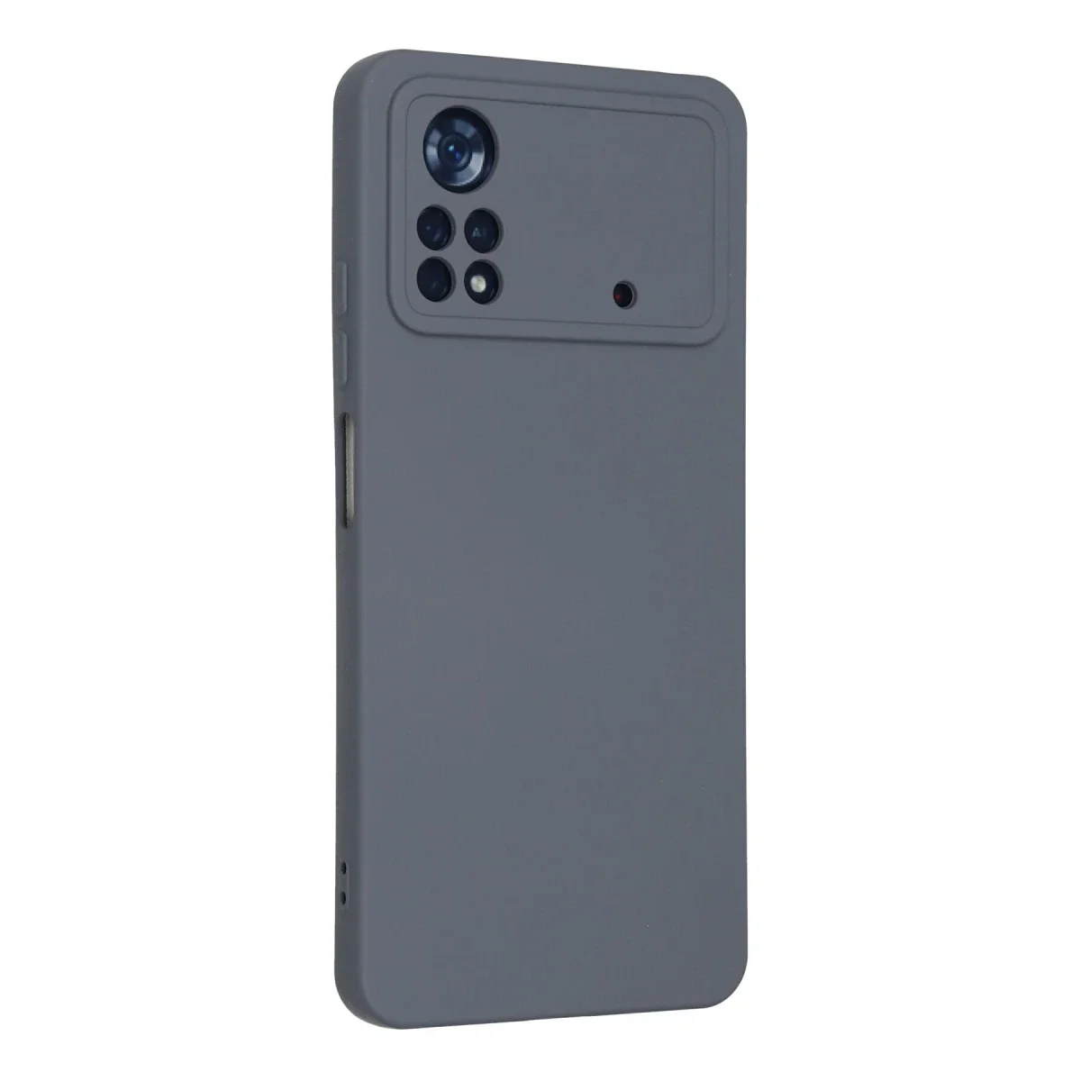 Xiaomi Poco X4 Pro 5G Kılıf Nano içi Kadife Silikon - Gri görsel 3