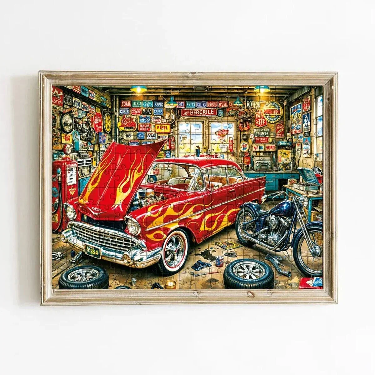 20104 Puzzle 500 Classic Garage Life görsel 3