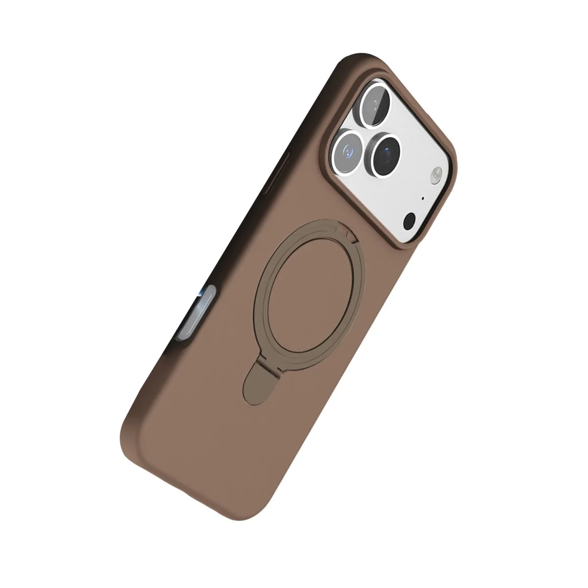 Apple İphone 17 Pro Max Regal Magsafe Standlı Kapak - Çöl Titanyum görsel 5