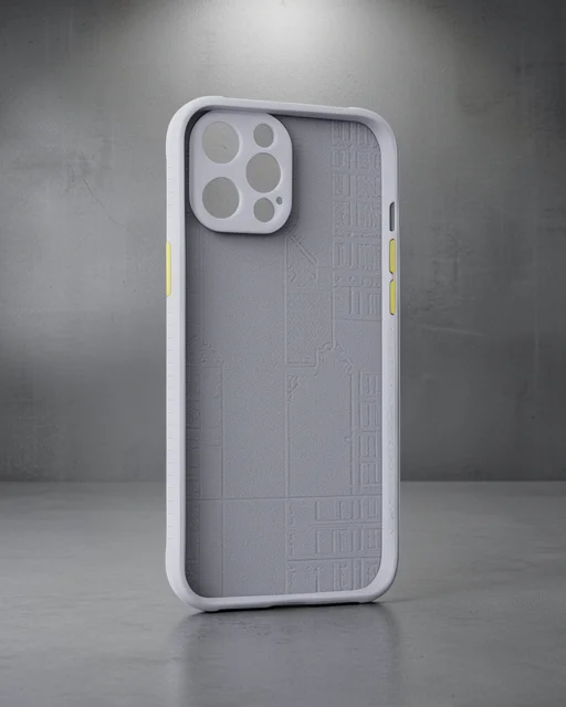 Apple İphone 12 Pro Kılıf Miami Şeffaf Silikon - Lila