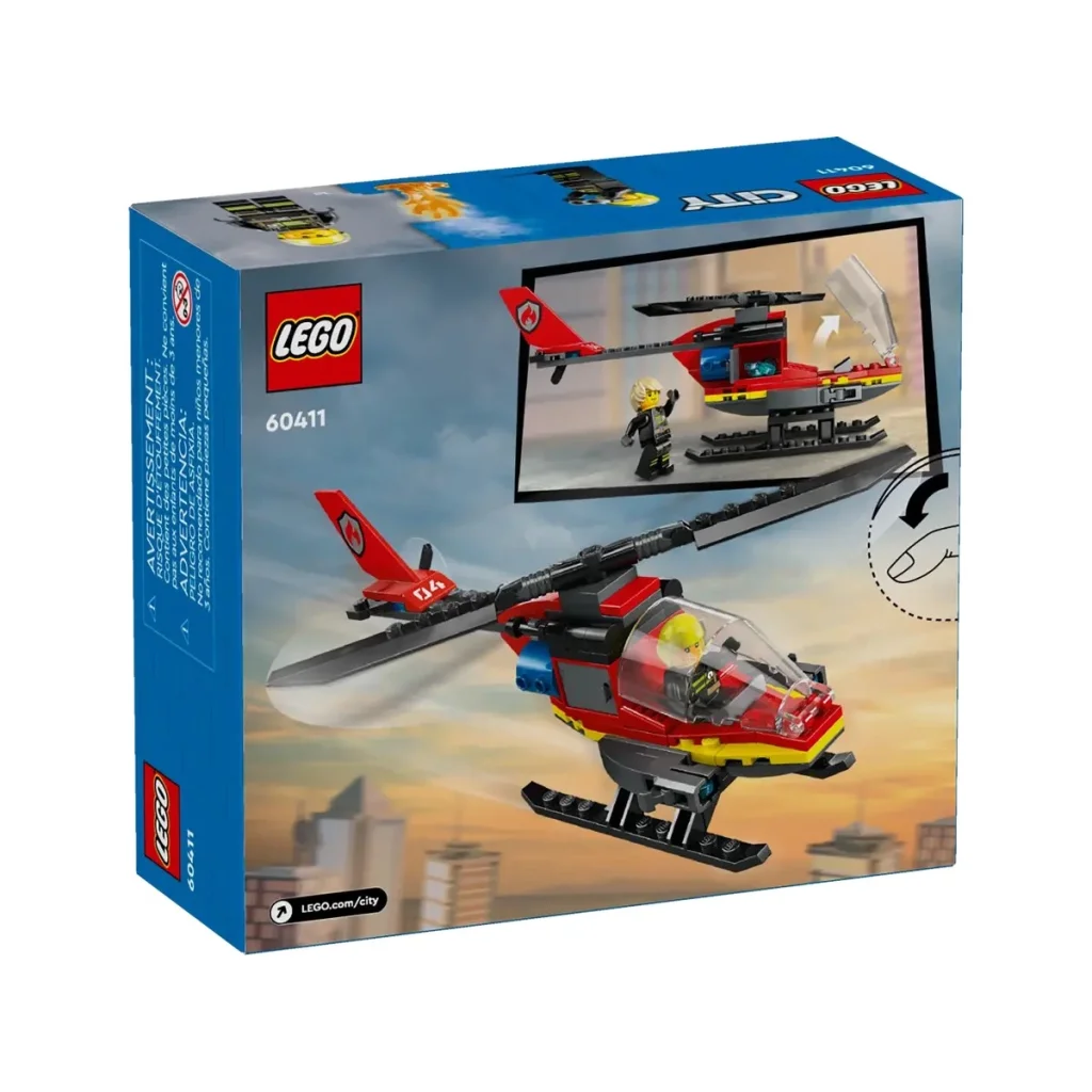 Fire Rescue Helicopter 60411 görsel 5