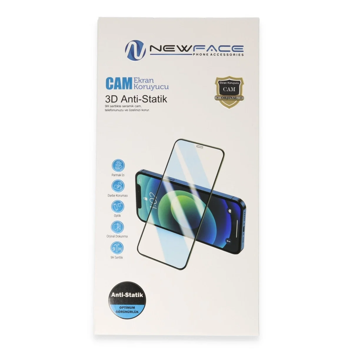 Xiaomi Redmi Note 12 Pro 5g 3d Antistatik Cam Ekran Koruyucu görsel 2