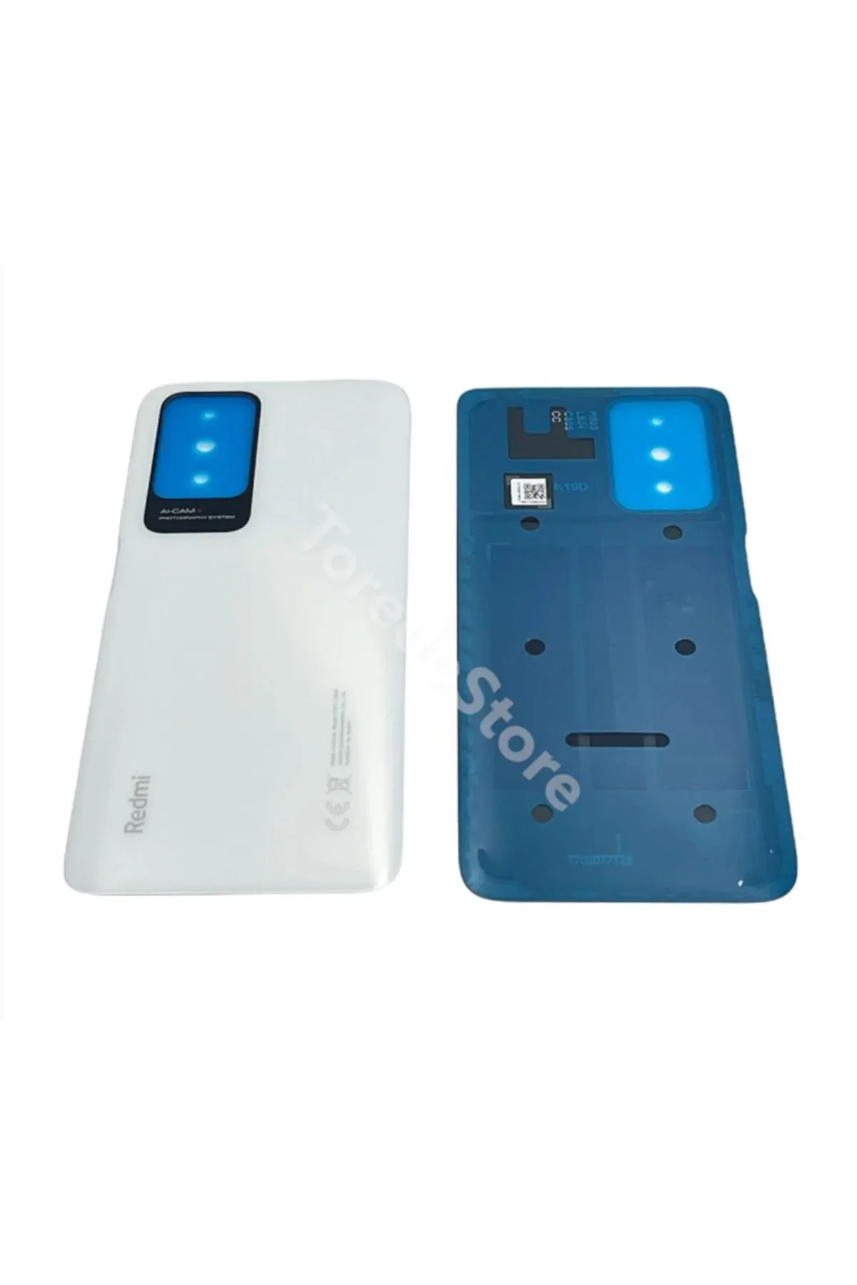 Redmi 10 Arka Pil Kapağı (Beyaz) görsel 2