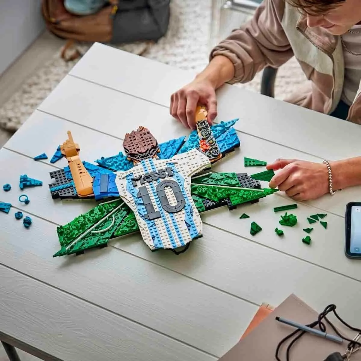 43018 Lego Editions Lionel Messi - Kutlama 1427 parça +14 yaş görsel 3