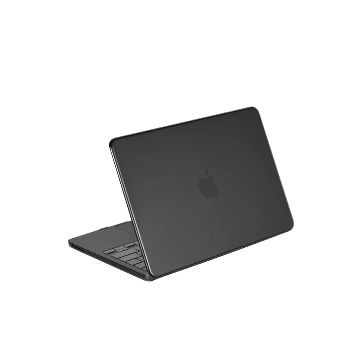 Apple MacBook Neo Şeffaf Macbook Kapak - Siyah