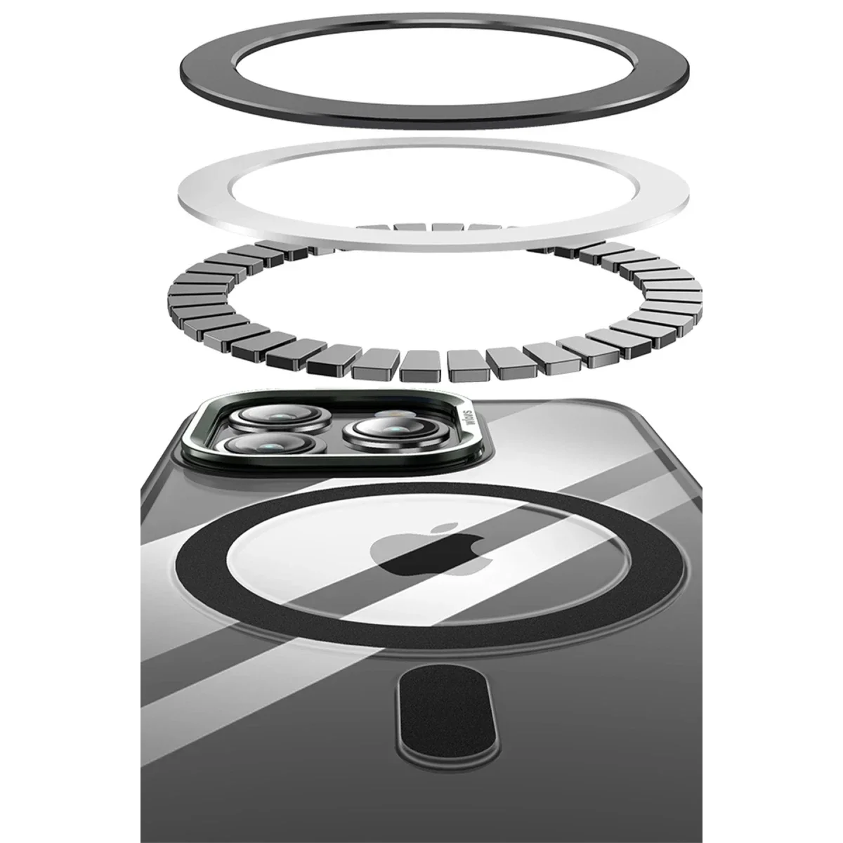 Joko Apple iPhone 14 Pro Drop Magsafe Kapak - Titan Gri görsel 3