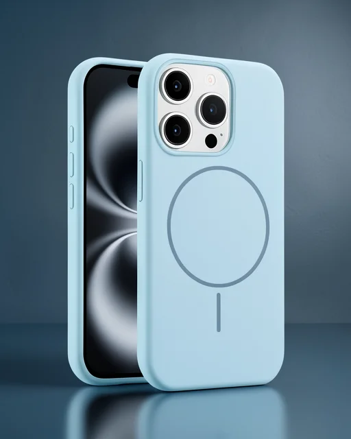 Joko Apple İphone 14 Pro Max Kılıf Jully Magsafe Kapak - Mavi