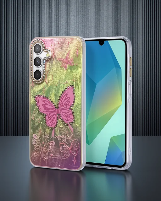 Samsung Galaxy S25 Plus Kılıf Blade Aynalı Desenli Kapak - Desen 5