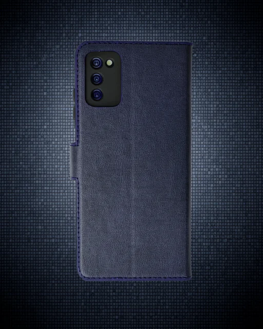 Samsung Galaxy A03s Kılıf Trend S Plus Kapaklı Kılıf - Lacivert