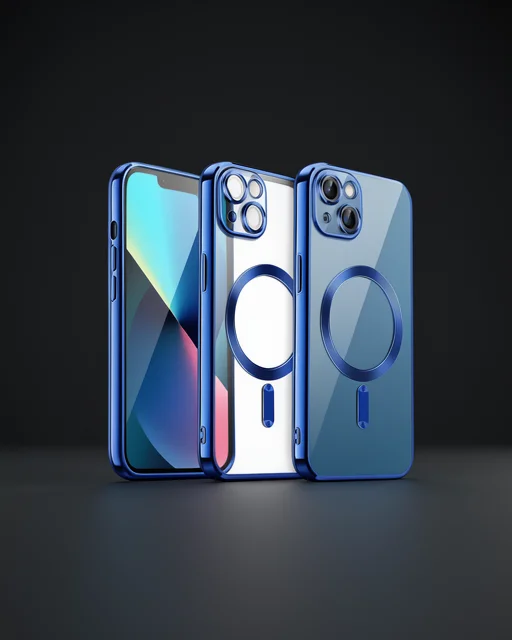 Apple İphone 15 Kılıf Kross Magneticsafe Kapak - Lacivert