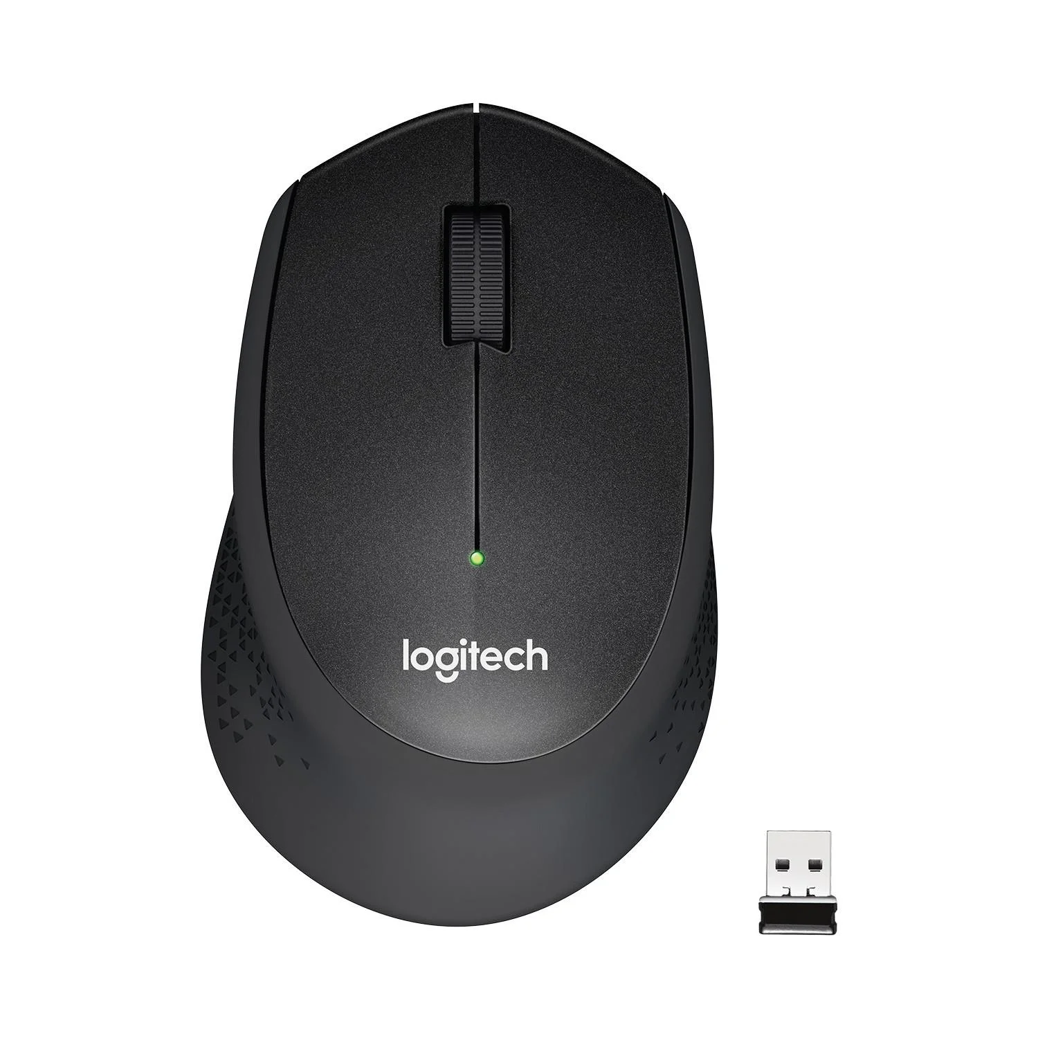M330 Sessiz Kablosuz Usb Optik Mouse Siyah 910-004909