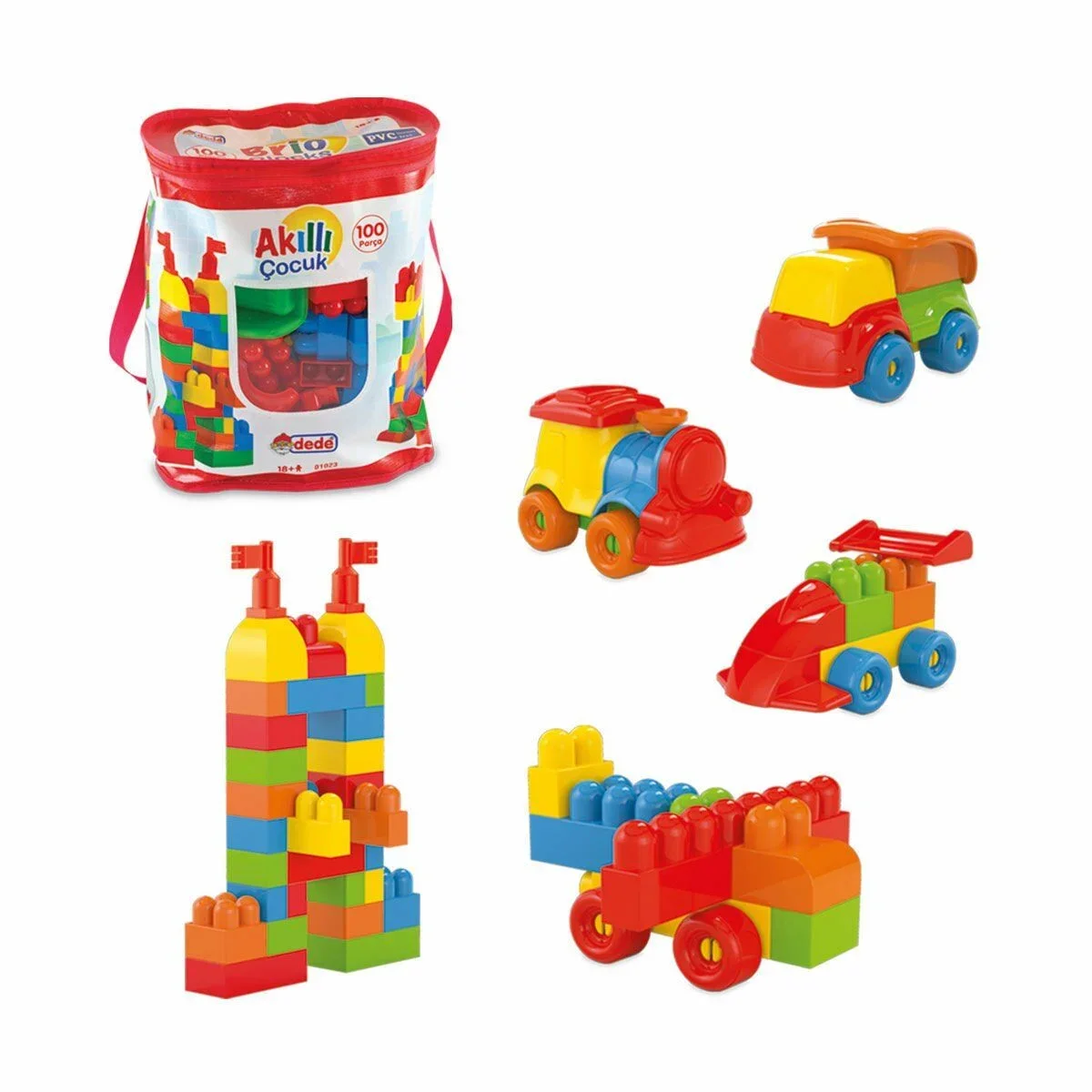 01023 Akıllı Çocuk 100 Pcs görsel 4