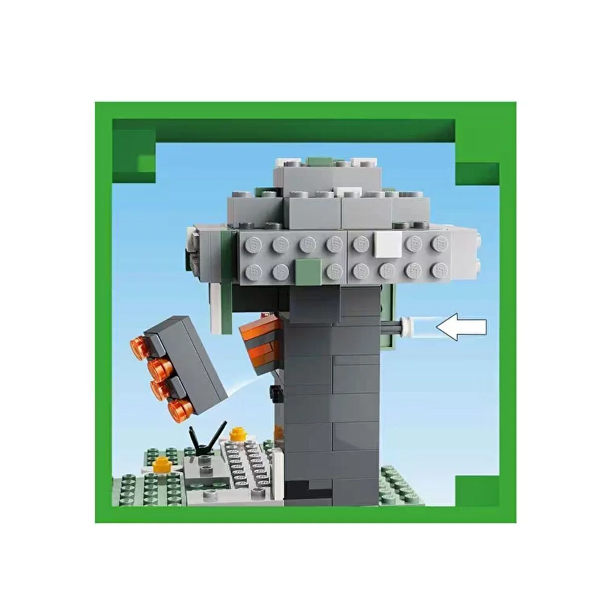 21586 Lego necraft The Pale Bahçe 243 parça +7 yaş görsel 4