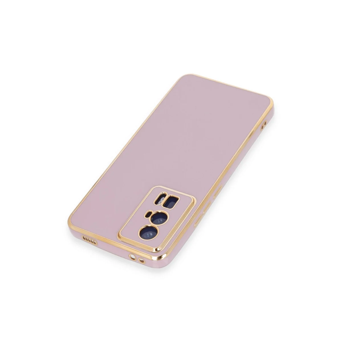 Xiaomi Poco F5 Pro Kılıf Volet Silikon - Mor görsel 5