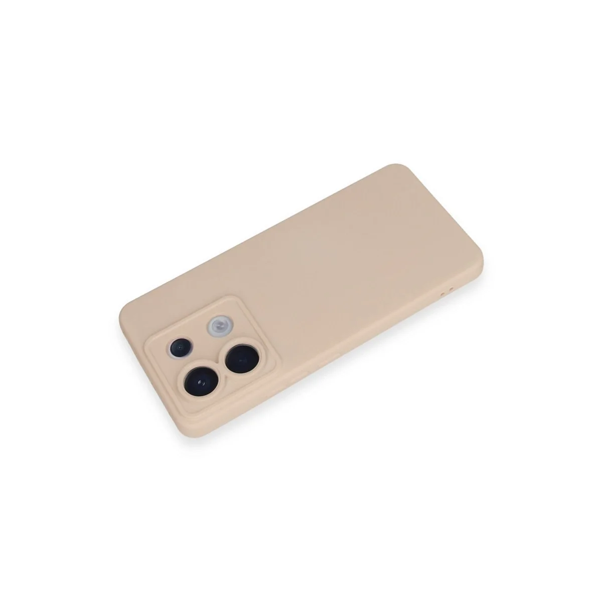Xiaomi Redmi Note 13 Pro 5g Kılıf Nano İçi Kadife Silikon - Pudra görsel 3