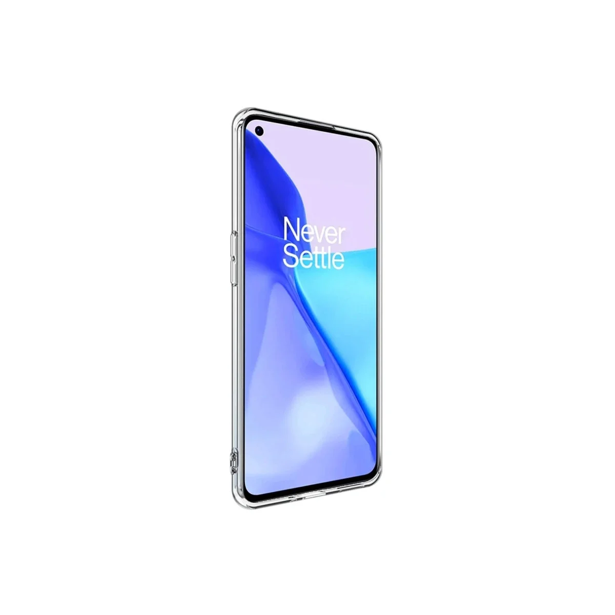 One Plus 9 Pro Kılıf Lüx Şeffaf Silikon görsel 2