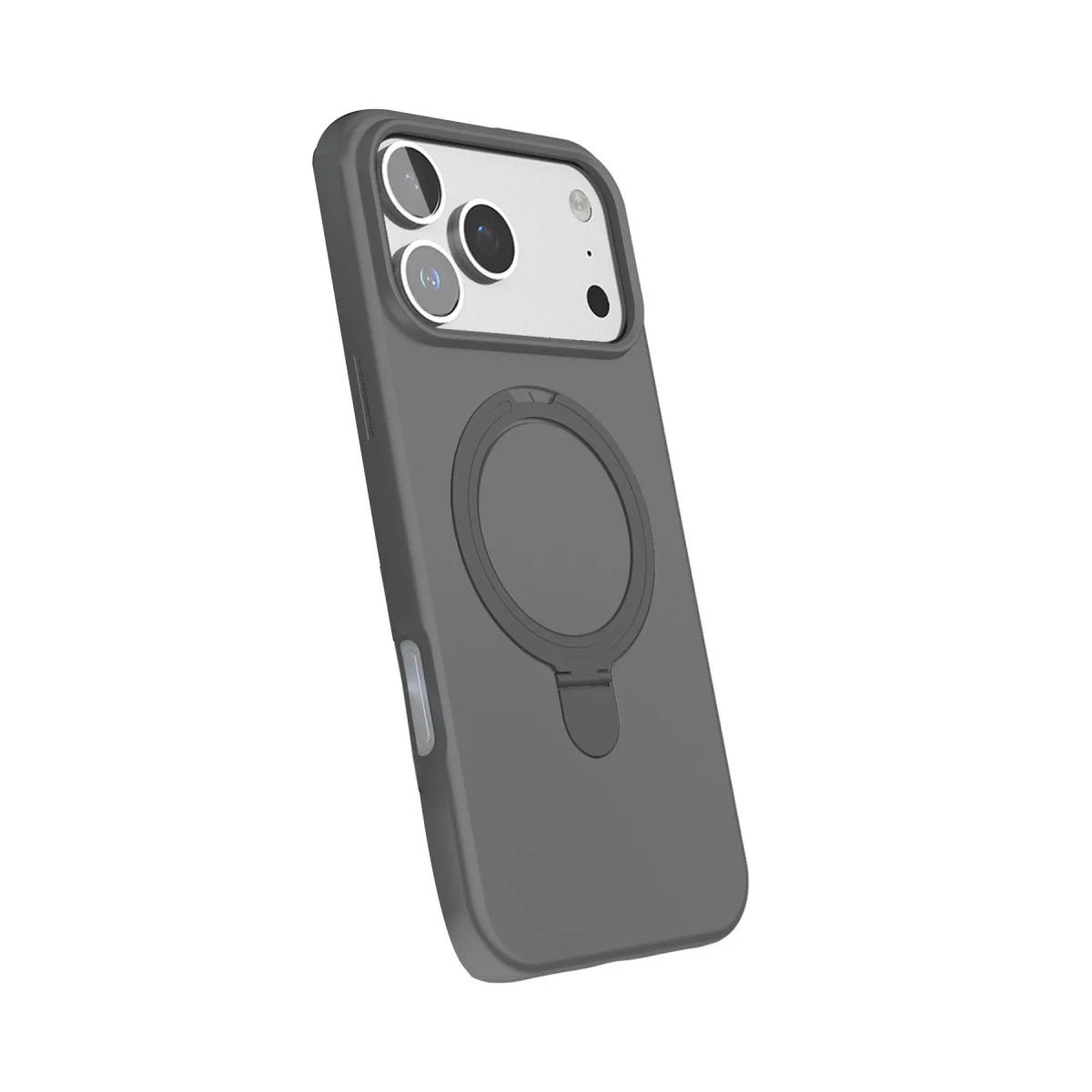 Apple İphone 17 Pro Regal Magsafe Standlı Kapak - Titan Gri görsel 2