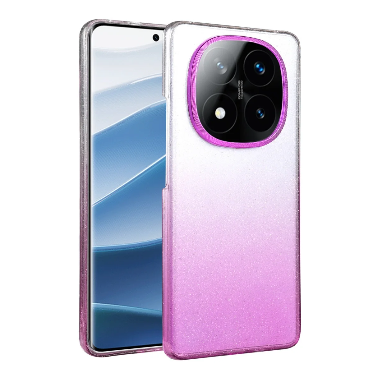 Xiao Red Note 14 Pro 5g Glossy Kapak - Mor