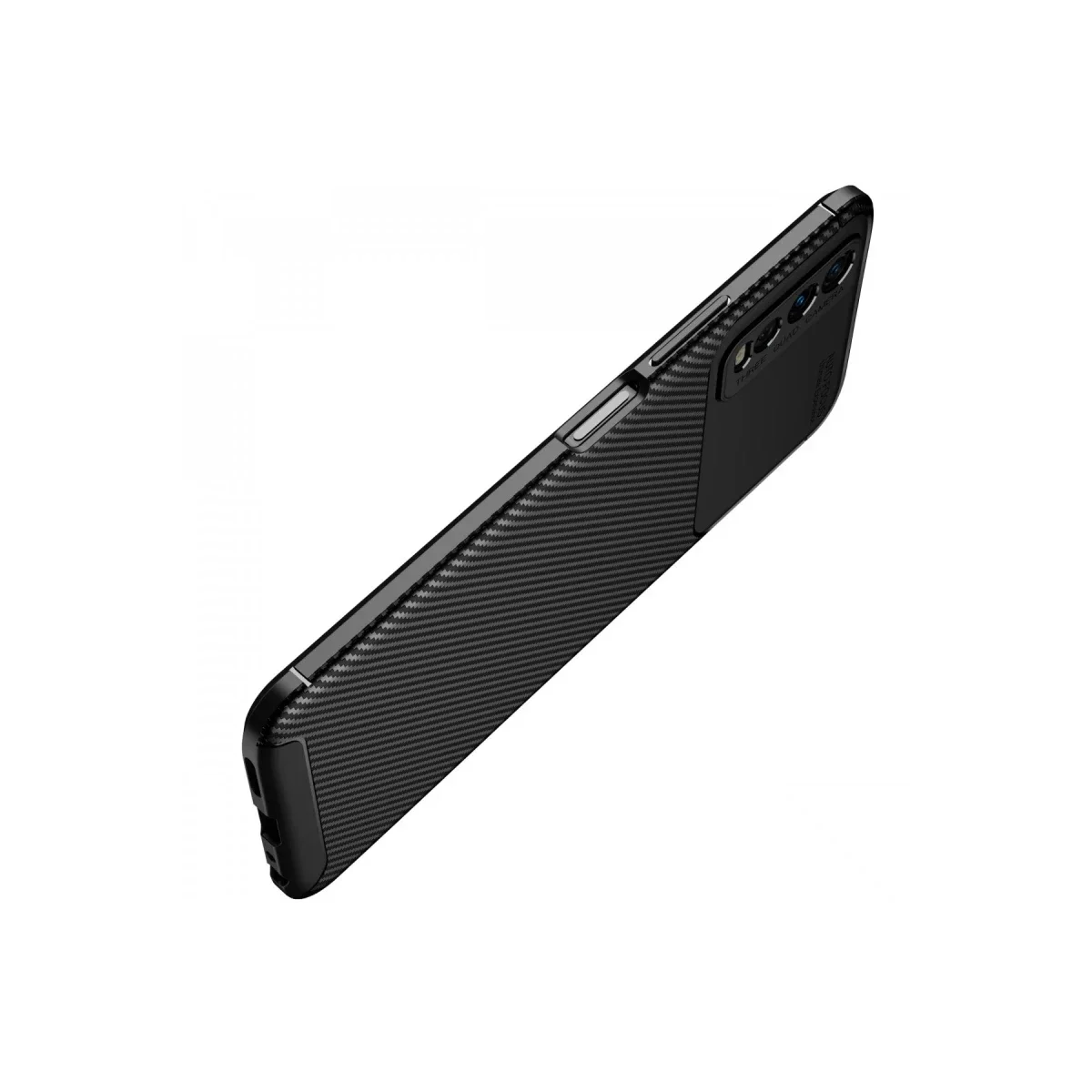 Vivo Y11S Kılıf Auto Focus Karbon Kapak - Kahverengi görsel 3