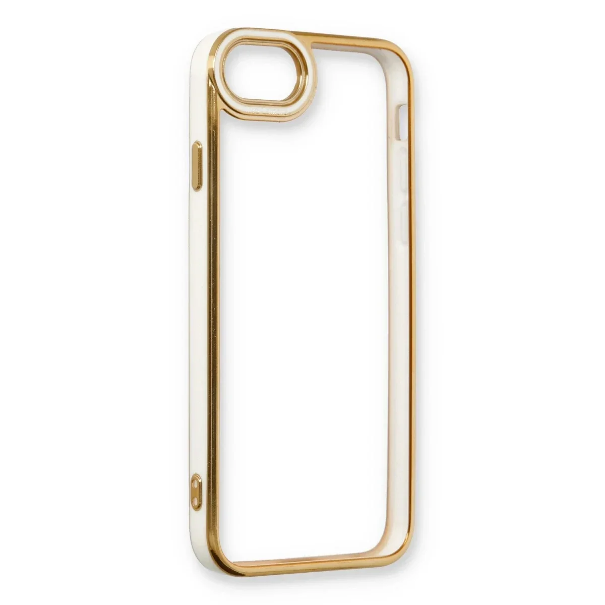 Apple iPhone 6 Kılıf Liva Lens Silikon - Beyaz görsel 4