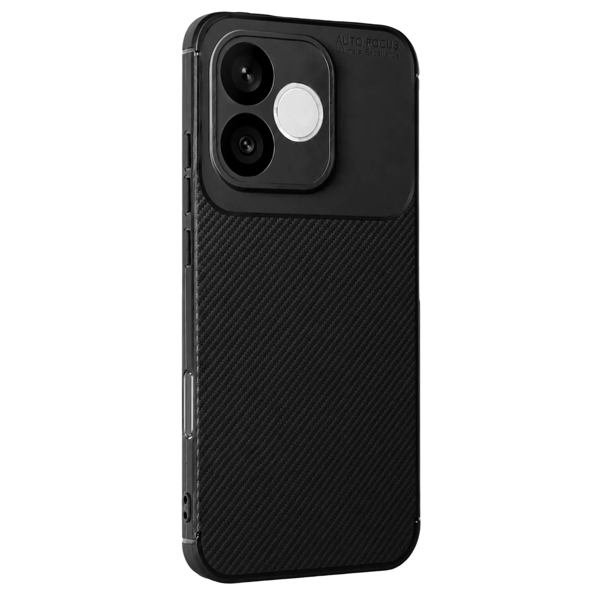 Huawei Honor 600 Lite Auto Focus Karbon Kapak - Siyah