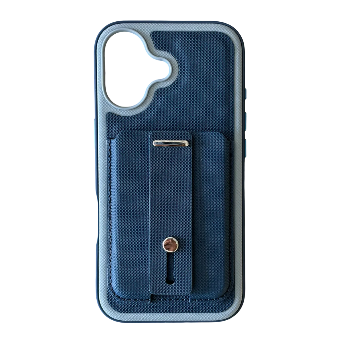 Apple iPhone 16 Latte Kartvizitli Kapak - Lacivert