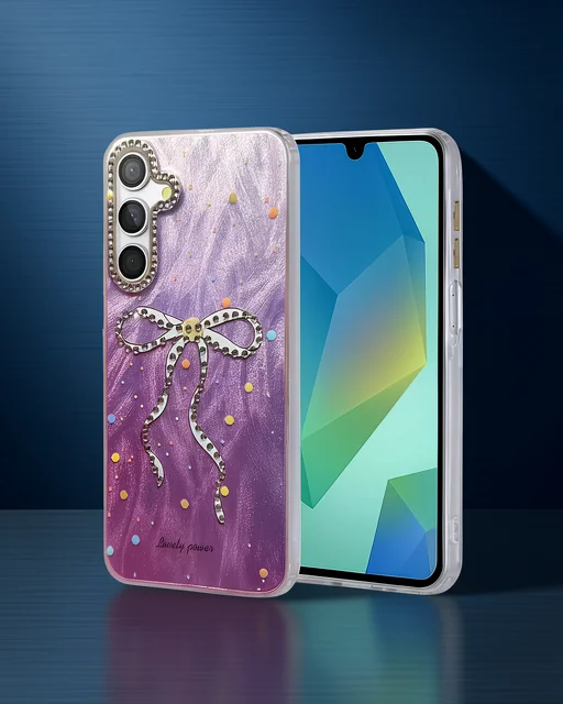 Samsung Galaxy A14 4g Kılıf Blade Aynalı Desenli Kapak - Desen 1