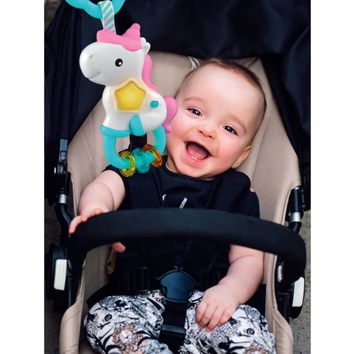 17333 Baby Clementoni - İnteraktif Unicorn Oyuncak +6 ay görsel 3